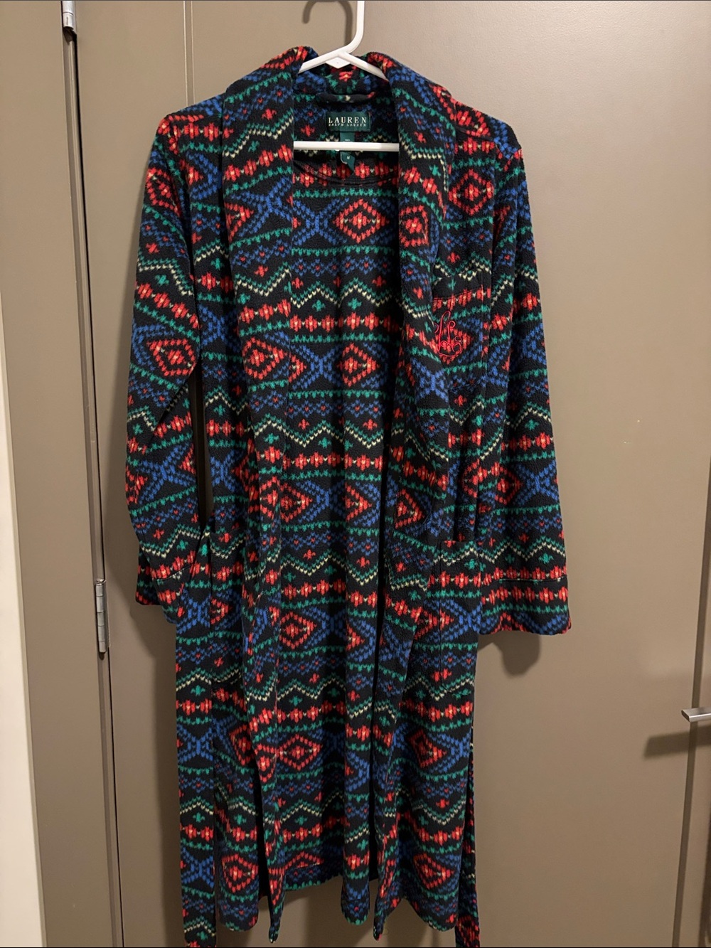Ralph Lauren Fleece Robe - Picture 5 of 5